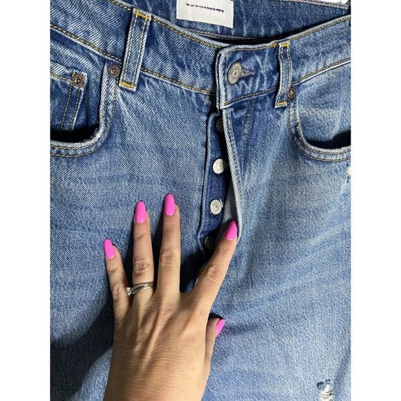 Boyish The Billy Skinny Distressed Jeans Great Indicator-sz 27 - Picture 12 of 14